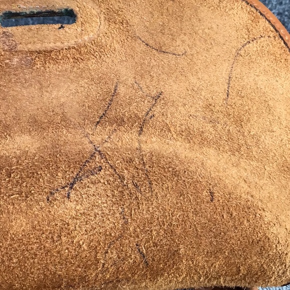 Vintage Dooney and Bourke Pebbled Leather Crossbody Bag Purse - Picture 9 of 12